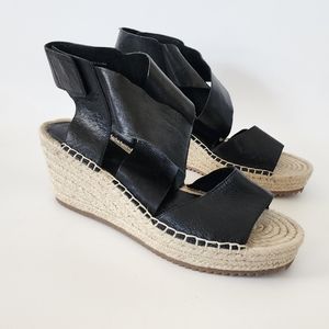 Eileen Fisher Willow Espadrille Sandals size 8